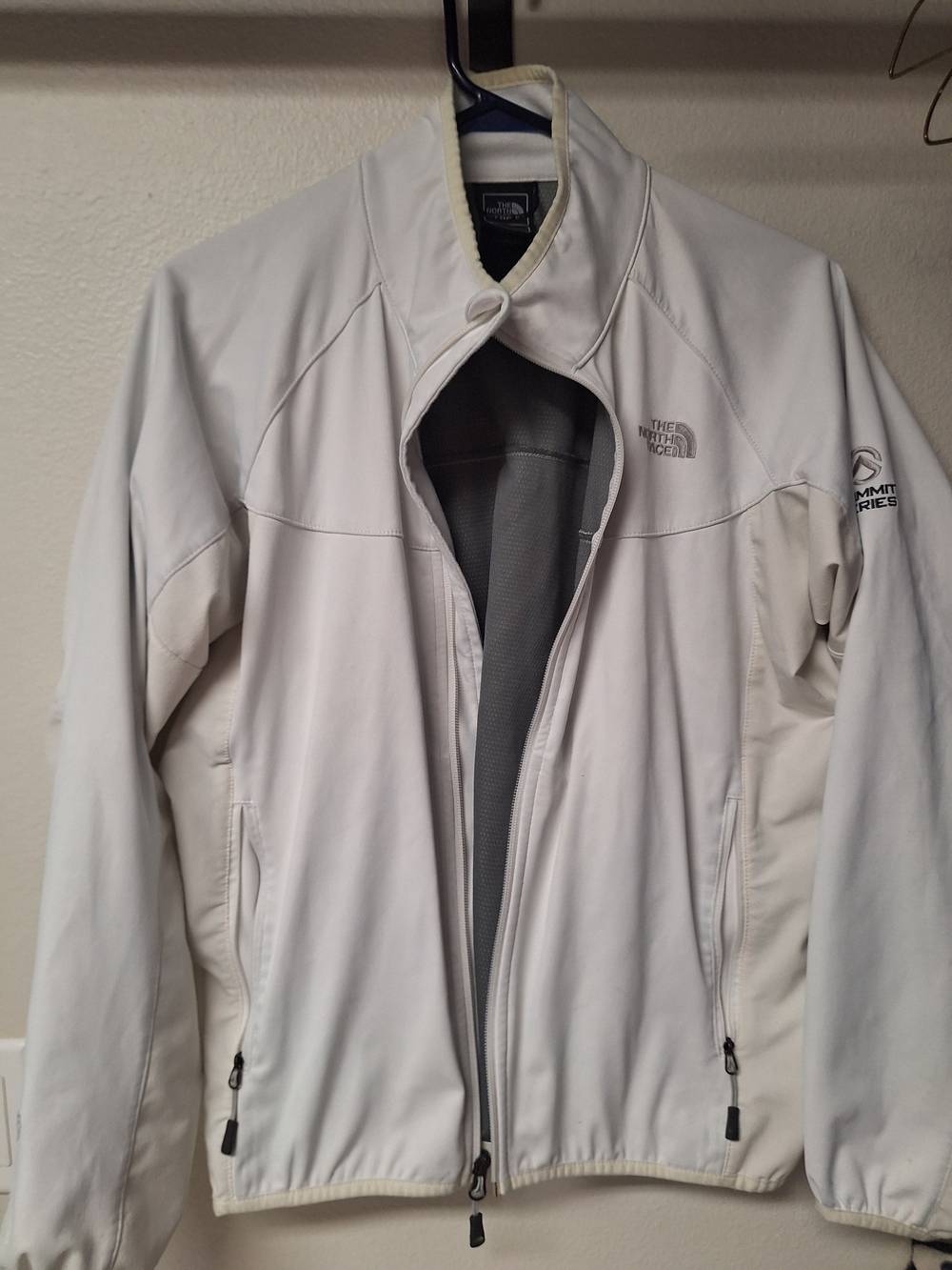 The North Face Summit Series Women's White Softshell Jacket